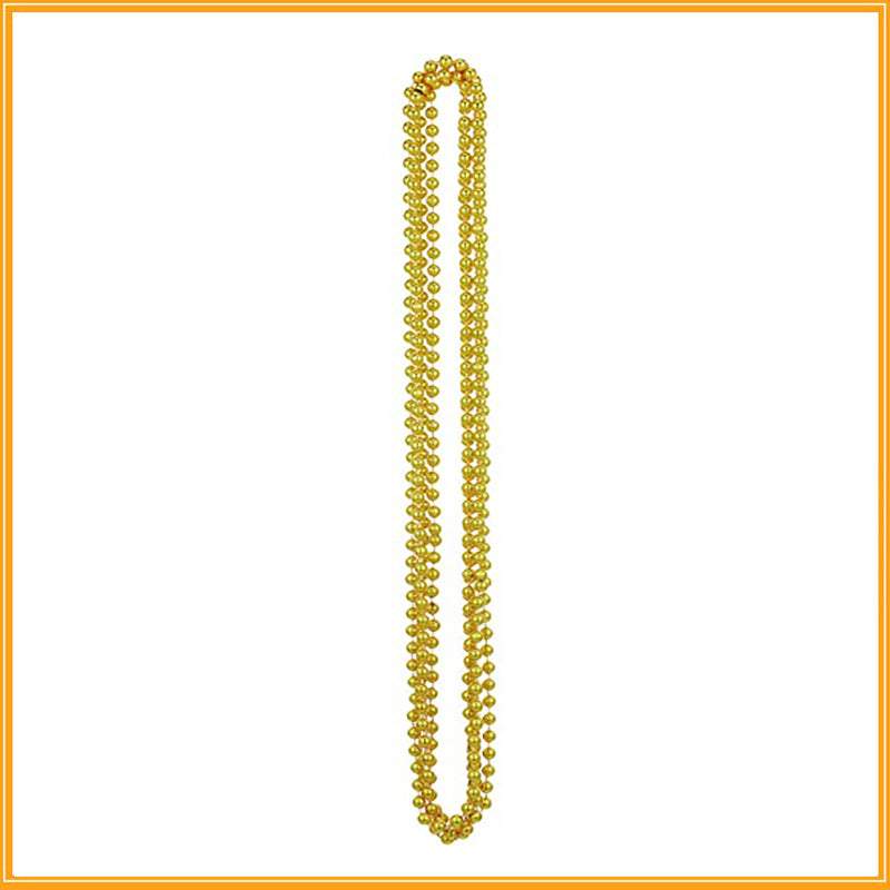 33 Inch Mardi Gras Beads String Garland Bulk for Crafts Wholesale