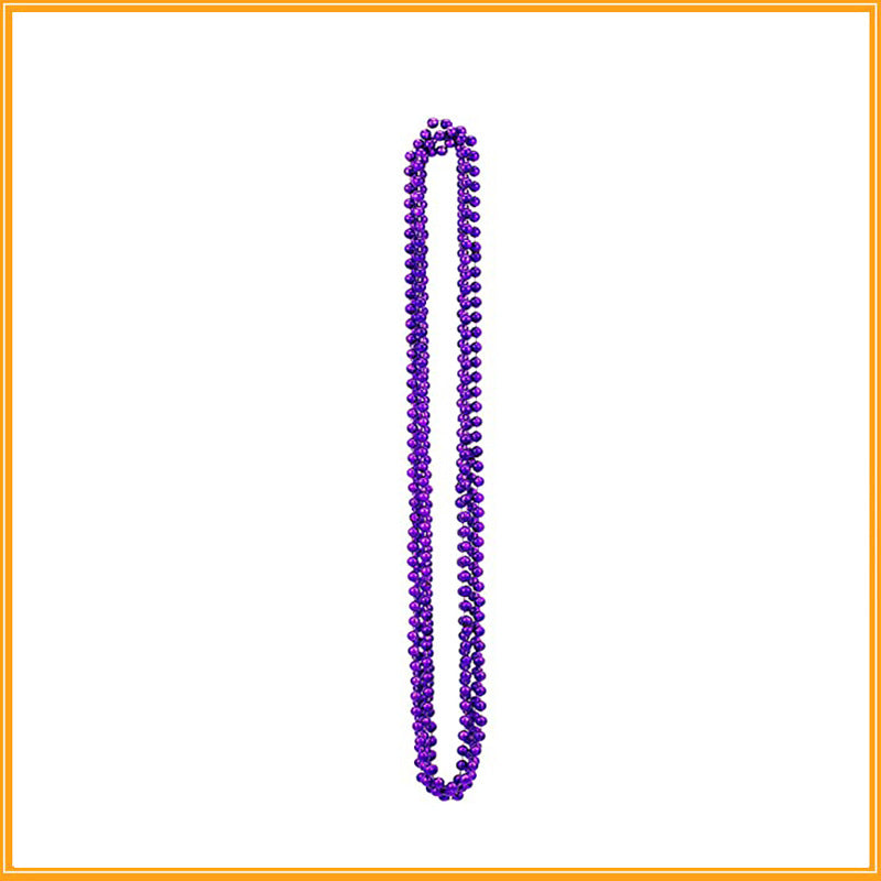 33 Inch Mardi Gras Beads String Garland Bulk for Crafts Wholesale