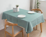 Bulk Rectangle Tablecloth Waterproof Fabric Decorative Table Cover for Dining Kitchen Wholesale