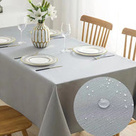 Bulk Rectangle Tablecloth Waterproof Fabric Decorative Table Cover for Dining Kitchen Wholesale