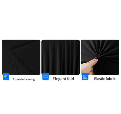 Bulk Rectangle Wrinkle Resistant Table Clothes Elastic Table Cover for Banquets Weddings Party Wholesale