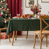 Bulk Red Green Plaid Tablecloths for Christmas Party Decor Wholesale