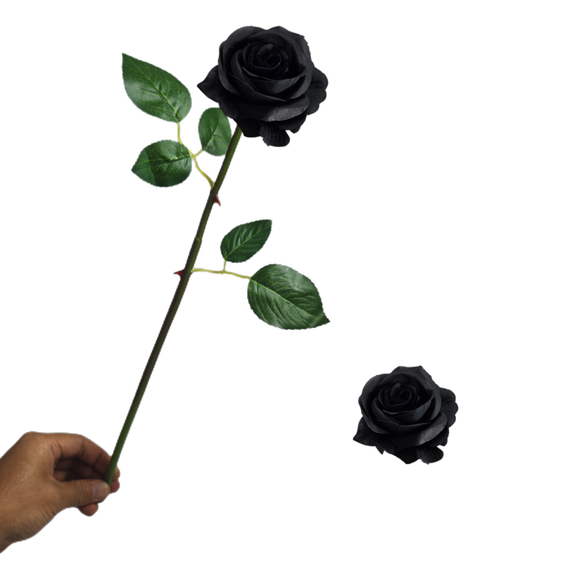 10 Pcs Artificial Silk Rose Stems, 12 Inch, Red, Wholesale Bouquet Flowers