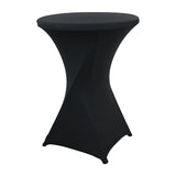Bulk Round Elastic Tablecloth for Bar Wedding Cocktail Party Banquet Table Cover Wholesale