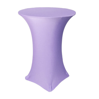 Bulk Round Elastic Tablecloth for Bar Wedding Cocktail Party Banquet Table Cover Wholesale