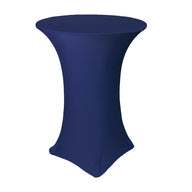 Bulk Round Elastic Tablecloth for Bar Wedding Cocktail Party Banquet Table Cover Wholesale