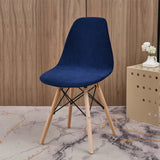 Bulk Stretch Shell Chair Cover Velvet Washable Mid Century Modern Chair Covers for Dining Living Room Bedroom Wholesale