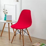 Bulk Stretch Shell Chair Cover Velvet Washable Mid Century Modern Chair Covers for Dining Living Room Bedroom Wholesale