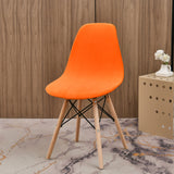 Bulk Stretch Shell Chair Cover Velvet Washable Mid Century Modern Chair Covers for Dining Living Room Bedroom Wholesale