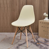 Bulk Stretch Shell Chair Cover Velvet Washable Mid Century Modern Chair Covers for Dining Living Room Bedroom Wholesale