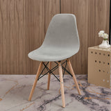 Bulk Stretch Shell Chair Cover Velvet Washable Mid Century Modern Chair Covers for Dining Living Room Bedroom Wholesale