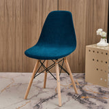 Bulk Stretch Shell Chair Cover Velvet Washable Mid Century Modern Chair Covers for Dining Living Room Bedroom Wholesale