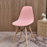 Bulk Stretch Shell Chair Cover Velvet Washable Mid Century Modern Chair Covers for Dining Living Room Bedroom Wholesale