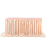 Bulk Tulle Tutu Table Skirt for Birthday Party Banquet Wedding Baby Shower Cake Dessert Tables Decorations Wholesale