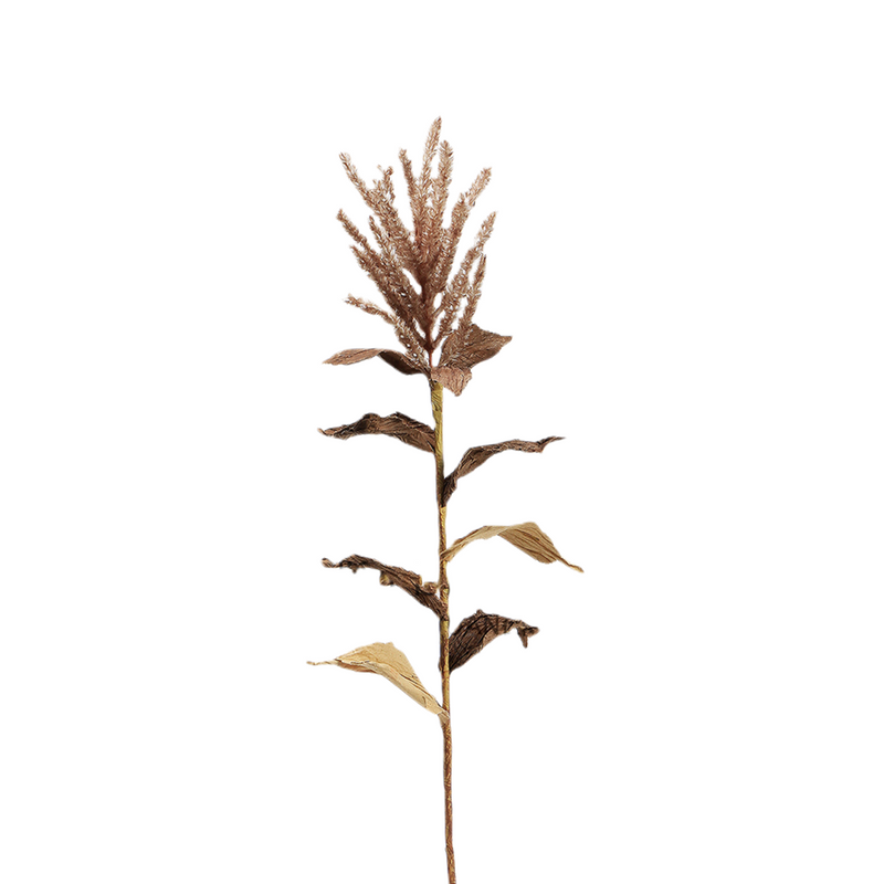 Wabi-Sabi Pampas Grass Stems 10 Pcs 24 Inch Real Touch Artificial Plants Bulk