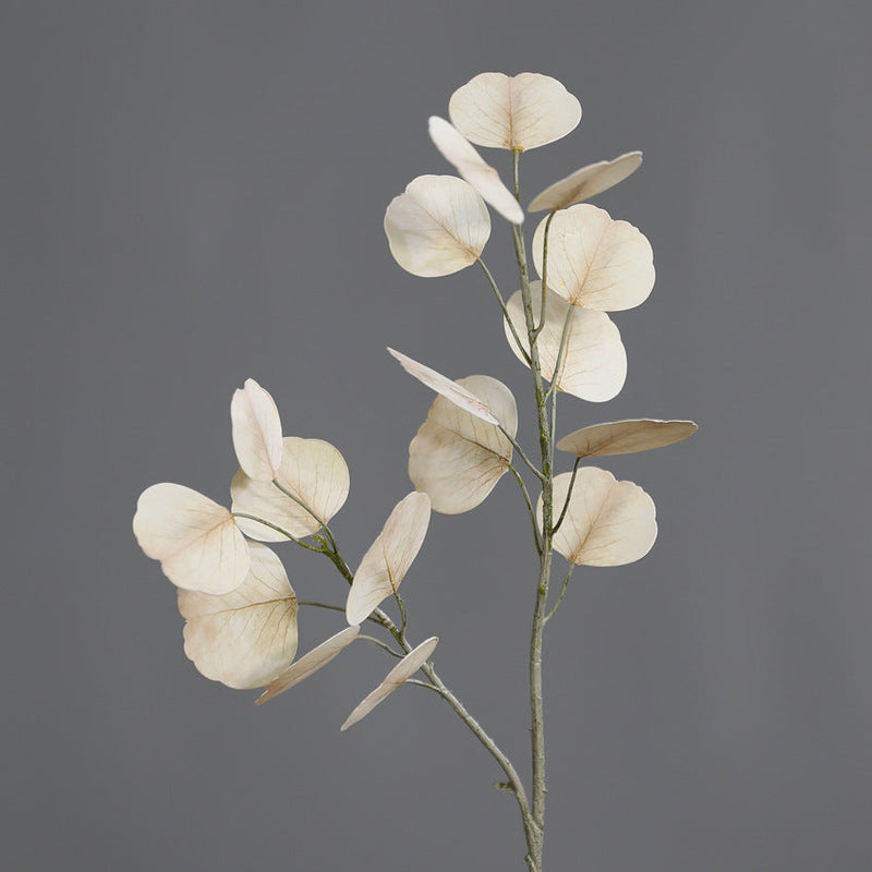 19 Inch Artificial Eucalyptus Stems 10 Pcs Autumn Winter Tones for Home Wedding Decor