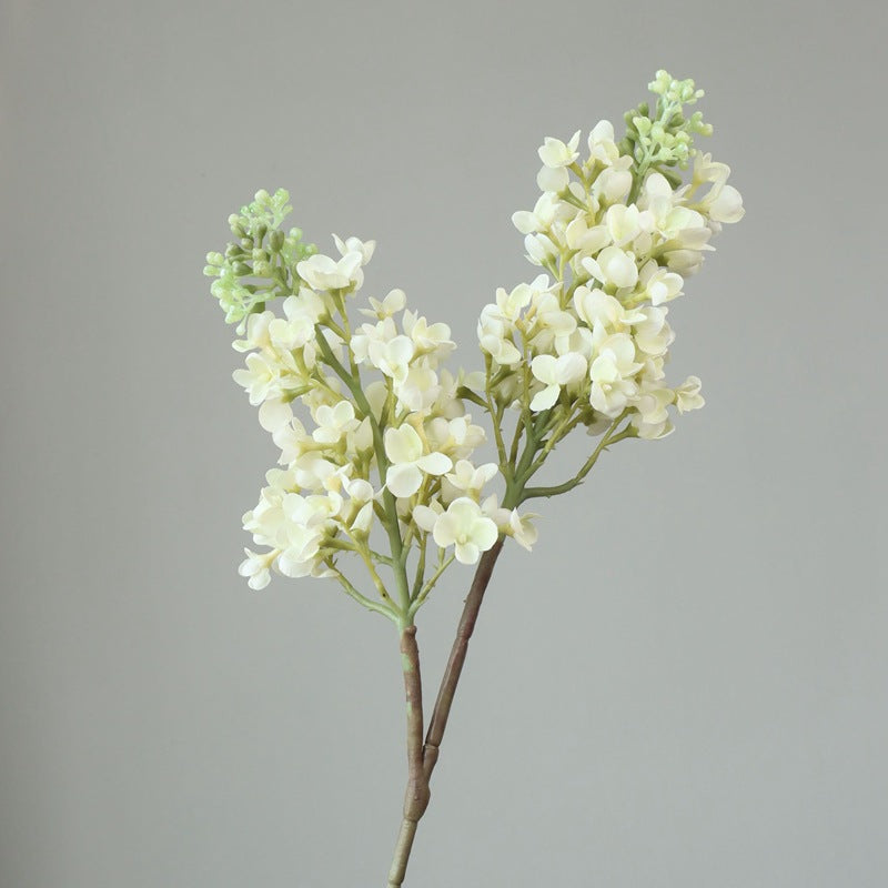 10 Pcs Artificial Lilac Stems 18 Inch Real Touch Faux Lilac Branch Flowers Bulk