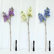 10 Pcs Artificial Lilac Stems 18 Inch Real Touch Faux Lilac Branch Flowers Bulk