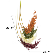 56 Inch Extra Large Artificial Amaranthus Hanging Flower Garland for Tall Vases, Wedding Decor, Bulk Quantity