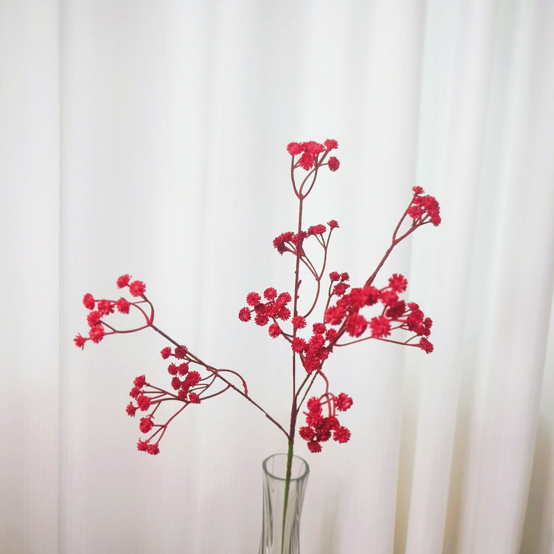 23.6 Inch Baby's Breath Artificial Flowers 10 Pcs Real Touch Silk Stems for Crafts DIY Wedding Party Home Garden Office
