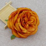 Peony Flower Heads Bulk, 10 Pcs Artificial Silk Flowers for DIY Cake Decorations, Floral Arrangements, Bouquets