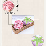 Cabbage Rose Silk Flower Heads 50 Pcs Artificial Flowers for DIY Wedding Bouquets Centerpieces Home Decor