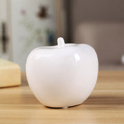 Ceramic Artificial Apple Figurine Bulk Set for Tabletop Decor