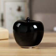 Ceramic Artificial Apple Figurine Bulk Set for Tabletop Decor