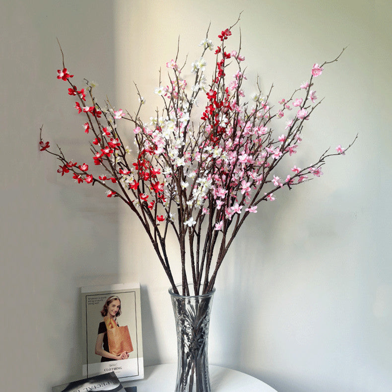 4 Pcs 37 Inch Artificial Cherry Blossom Branches Silk Flowers for Wedding Spring Summer Decor