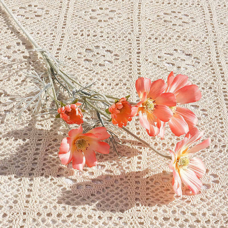 24 Inch Artificial Silk Calliopsis Flowers 10 Pcs Autumn Plant Arrangements