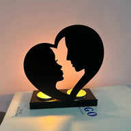 Letter Shaped Metal Candle Holders (5 Styles) – Wedding & Valentine’s Decor Accents