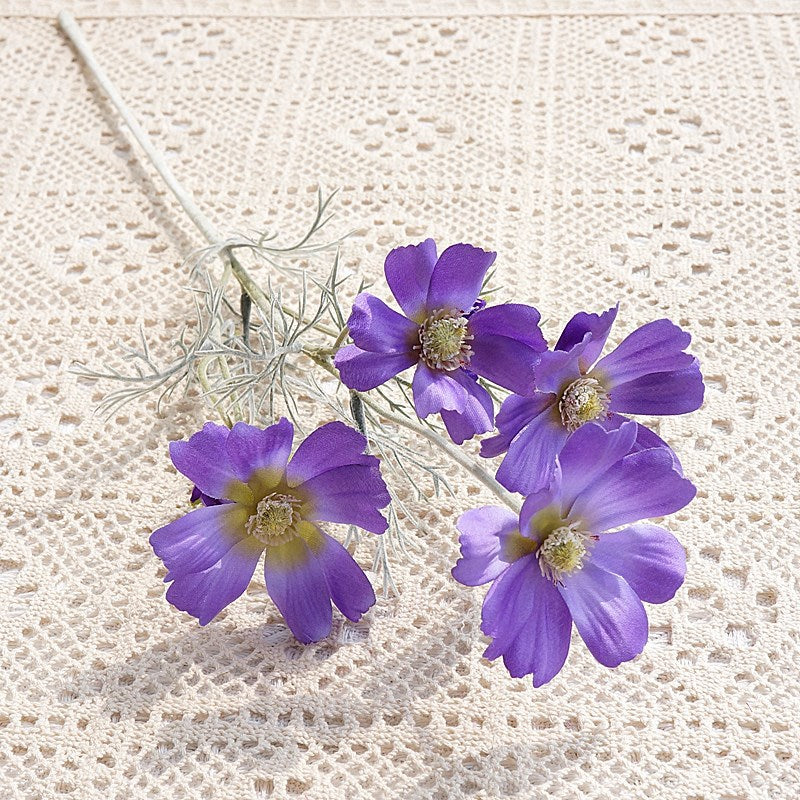 24 Inch Artificial Silk Calliopsis Flowers 10 Pcs Autumn Plant Arrangements