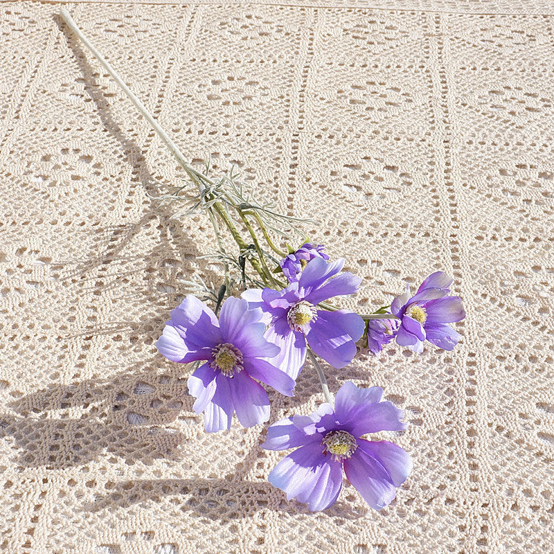 24 Inch Artificial Silk Calliopsis Flowers 10 Pcs Autumn Plant Arrangements