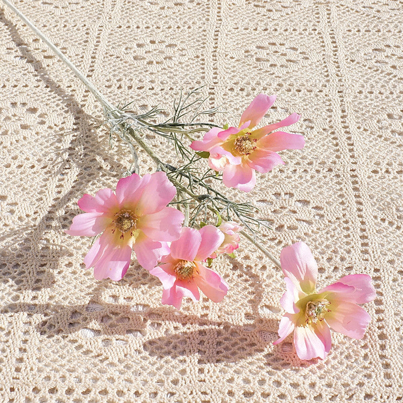 24 Inch Artificial Silk Calliopsis Flowers 10 Pcs Autumn Plant Arrangements