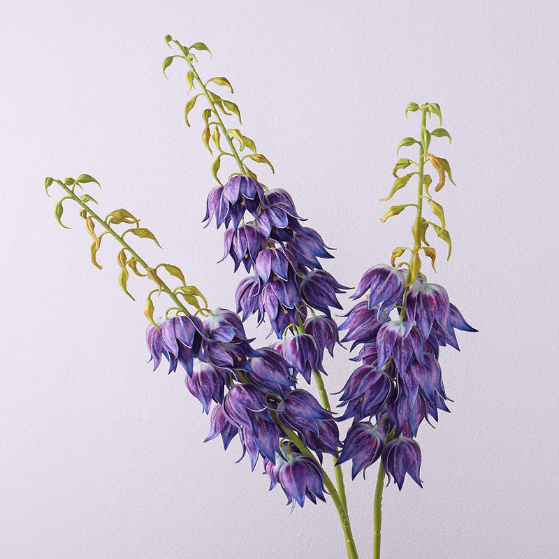 38 Inch Extra Long Campanula Stems, 10 Pcs Real Touch Artificial Flowers
