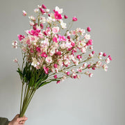 37 Inch Extra Long Campanula Stems Spray Silk Artificial Flowers Bulk Quantity