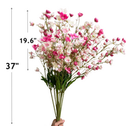 37 Inch Extra Long Campanula Stems Spray Silk Artificial Flowers Bulk Quantity