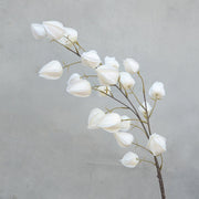 37 Inch Extra Long Artificial Cape Gooseberry Stems Branches 6 Pcs Autumn Decoration