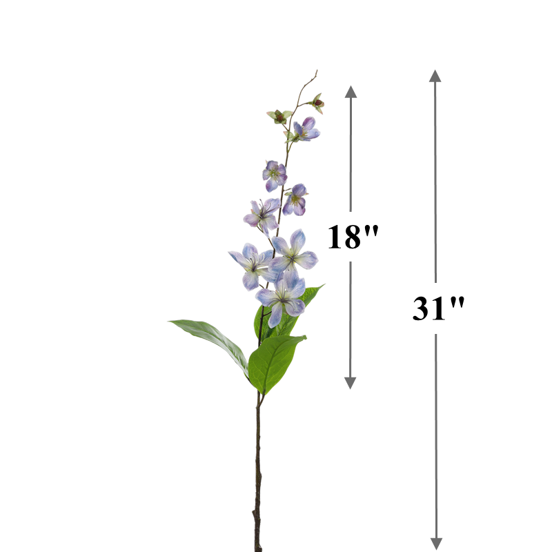 31 Inch Drooping Artificial Jasmine Flowers Bulk Weeping Flower Centerpieces