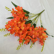 Cataleya Orchid Bush 10 Stems UV Resistant Artificial Flowers for Outdoors