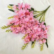 Cataleya Orchid Bush 10 Stems UV Resistant Artificial Flowers for Outdoors