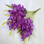 Cataleya Orchid Bush 10 Stems UV Resistant Artificial Flowers for Outdoors