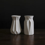 Ceramic Vase 5 Inch Simple Style Decorative Pottery Container