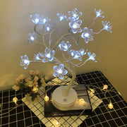 Artificial Cherry Blossom Tree with LED Lights, Willow Branch, Bulk Pack