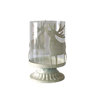 Bulk Christmas Pillar Candles Holder 1970s for Fireplace Mantle Table Centerpiece Wholesale