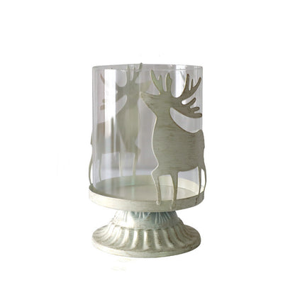 Bulk Christmas Pillar Candles Holder 1970s for Fireplace Mantle Table Centerpiece Wholesale