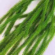 35 Inch Artificial Cedar Pine Leaves Hanging Greenery Plants, Real Touch, Bulk Quantity