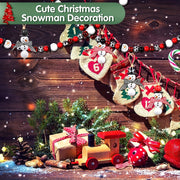 Christmas Bead Garland Set 10 Pcs Bulk DIY Craft Banner Decoration