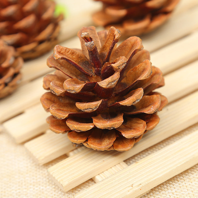 20 Pcs 2 Inch Artificial Pine Cones Christmas Decorations Vase Fillers for Thanksgiving Crafts