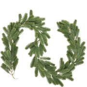 6.5 Ft Artificial Norfolk Pine Garland 6 Pcs Greenery Garland for Table Mantle Wall Indoor Outdoor Christmas Decor
